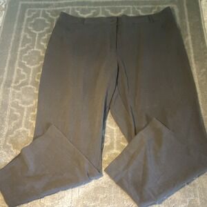 Courtenay Womens Plus Size Gray Dress Pants Officecore Business Casual Slacks